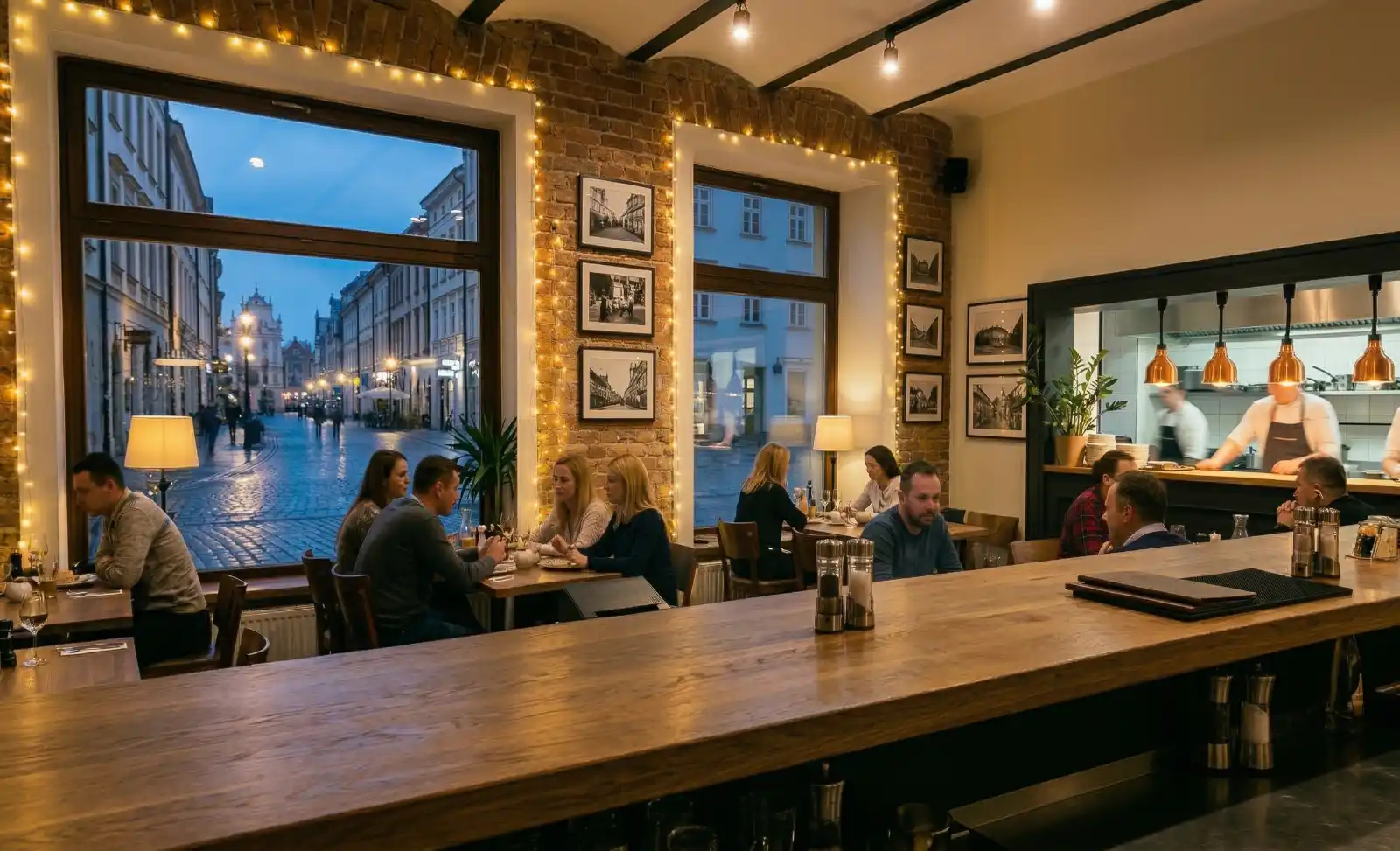 Wnętrze restauracji